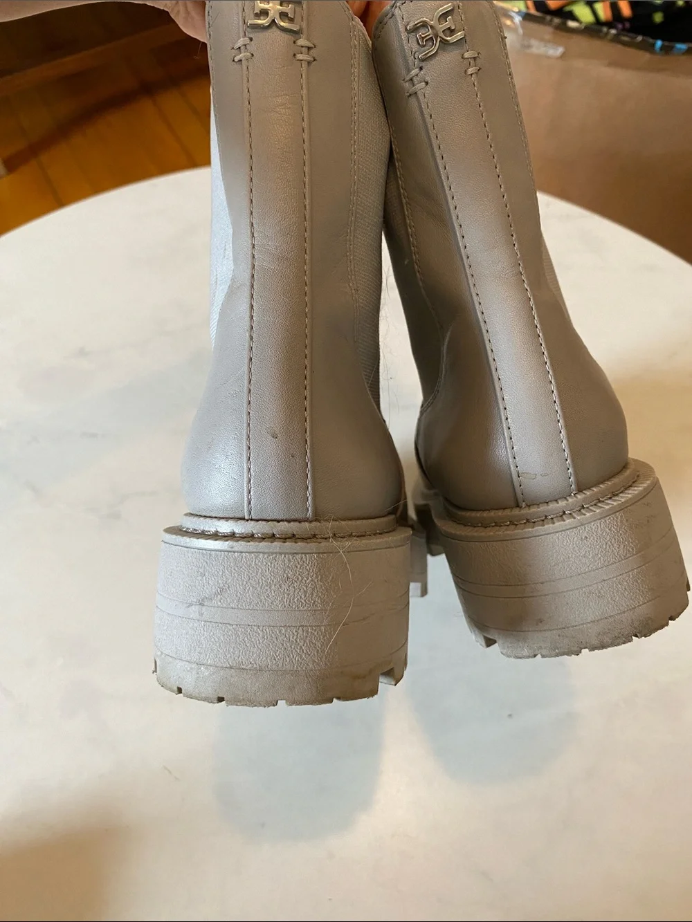 Sam Edelman Women's Ankle Boots in Light Gray